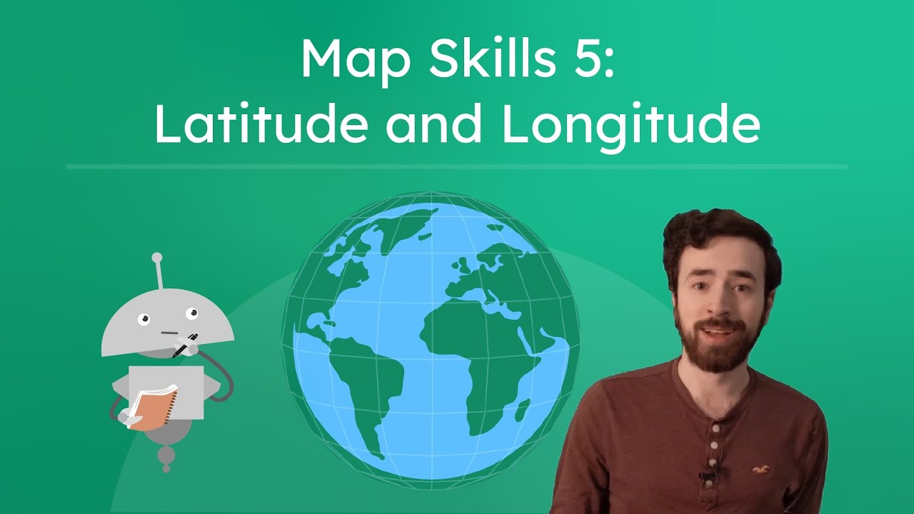 Map Skills 5: Latitude and Longitude - U.S. Geography for Kids!
