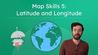 Map Skills 5: Latitude and Longitude - Practice With Coordinates on a Map