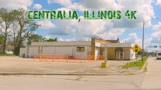 Crime Ridden and Poverty Stricken: Centralia, Illinois 4K.