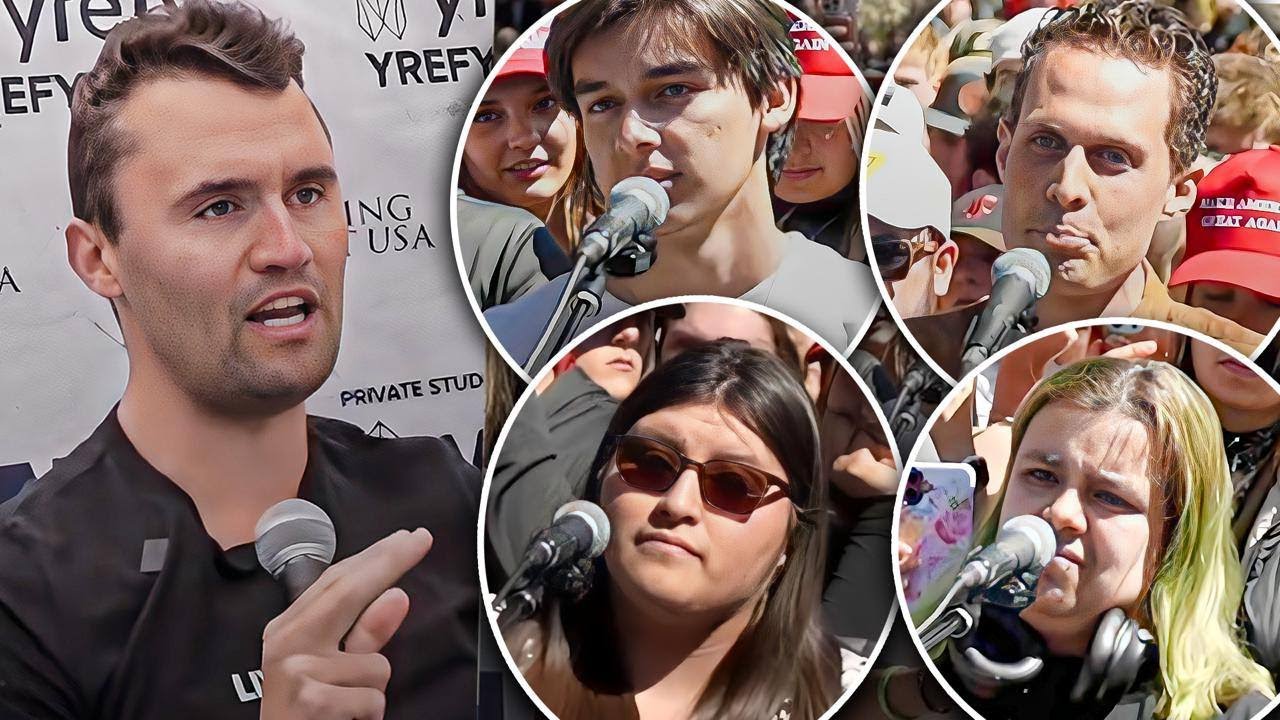 Charle Kirk VS the Washington State Woke Mob