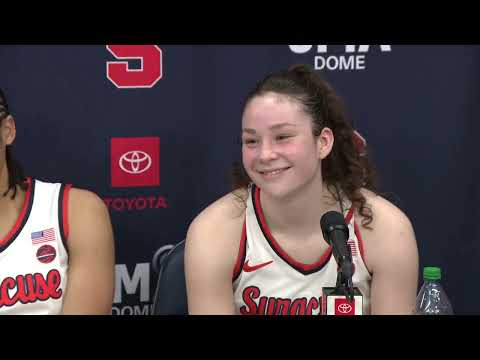 Postgame Press Conference | Syracuse vs. Stanford