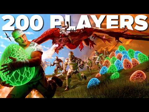 200 Players Simulate Civilization in Ark Ragnarök Ascended