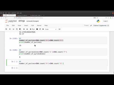 Python For Bioinformatics Sequence Analysis Exercise