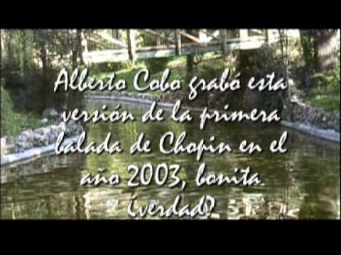 El piano y las rosas. Chopin Ballade 1st. by Alberto Cobo