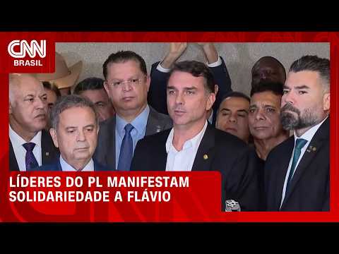 Bancada do PL no Congresso manifesta “total apoio” a Flávio Bolsonaro | CNN 360°