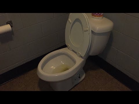 [202] Old fuel station restroom with Zurn toilet