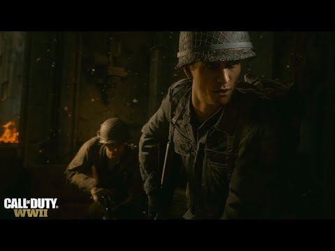 COD WW2 - AMBUSH - campaign mission-10 gameplay walkthrough