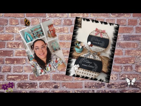 Como fazer um placa Home Sweet Home - Live 13.07.2021