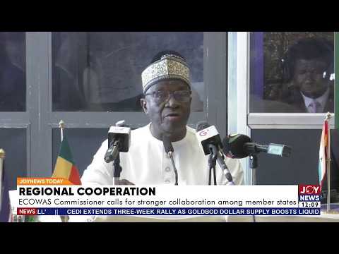Regional Cooperation: ECOWAS commissioner calls for stronger collaboration among member states
