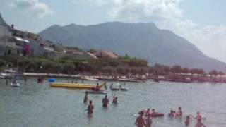 preview picture of video 'Hrvatska Omiš - Duće ljeto na plaži'