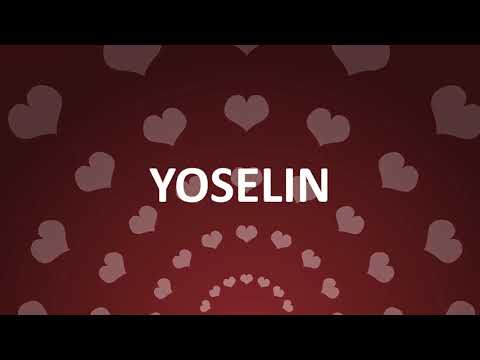 HAPPY BIRTHDAY YOSELIN
