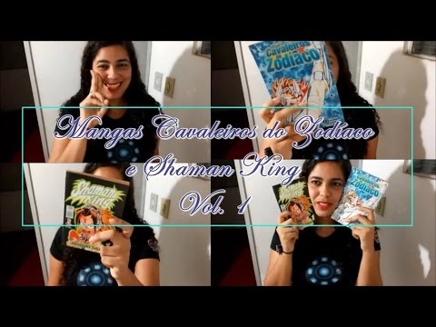 Review "Cavaleiros do Zodíaco" Vol. 1  e "Shaman King"  Vol. 1