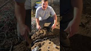 Easy hack to fix and waterproof an underground wire that is broken