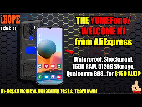 iHOPE - I bought a $150 Rugged Phone that claims to have a Qualcomm 888, 16GB RAM & 512GB Storage...