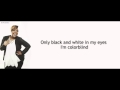 Glee - ColorBlind | LYRICS 