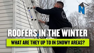 Can Roofers Work in the Winter? (& What Do They Do?) @NorthfaceConstruction