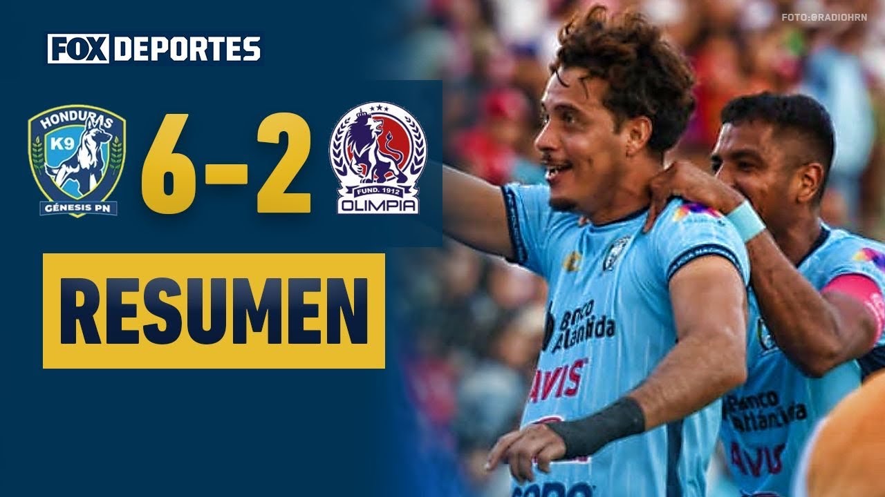 😱😎 GOLEADA HISTÓRICA CONTRA OLIMPIA | Génesis PN 6-2 Olimpia | HIGHLIGHTS | Liga de Honduras
