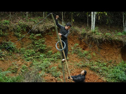 A smooth start: The electrical system is almost complete thanks to Phu's help