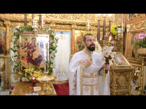Biserica Sfintii Apostoli - predică la Vecernia Învierii