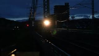 75レ旭川橋梁通過牽引機EF65-2067