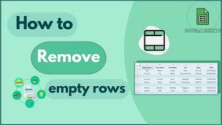 Google Sheets: How To Remove Empty Rows