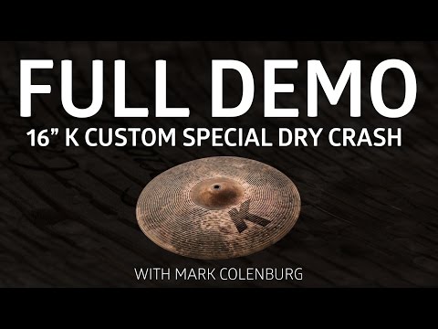 Zildjian Demos - 16" K Custom Special Dry Crash