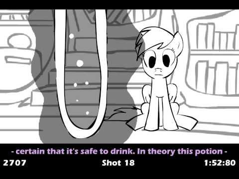 Double Rainboom Part 02/06 - Animatic