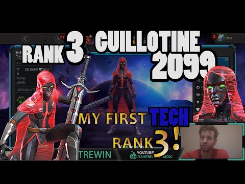 My First TECH Rank 3 6 Star | Guillotine 2099 | Rank Up and Gameplay
