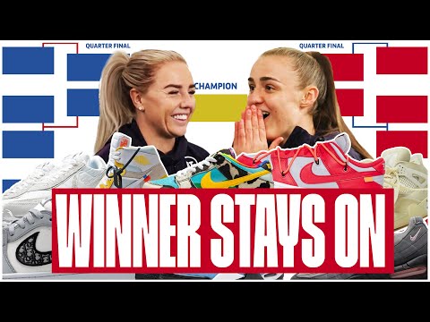 Alex Greenwood & Georgia Stanway Rank their favourite Nike Sneakers | Winner Stays On