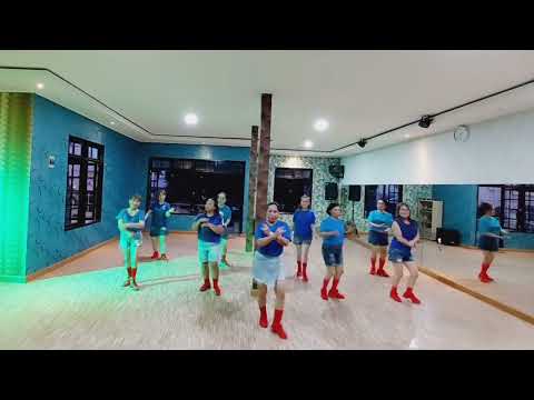 Maracana - Line Dance || Choreo : Hantos Djay || Demo : Brenda Studio Line Dance