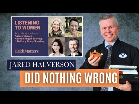 Jared Halverson Did Nothing Wrong! But Faith Matters Did.