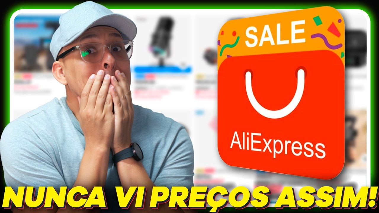 ESSES PREÇOS ESTÃO INSANOS! TÁ VALENDO MUITO A PENA! comprar no Aliexpress!