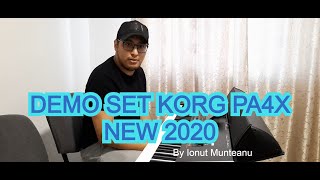 Ionut Munteanu - Demo Set Korg Pa4x NEW 2020