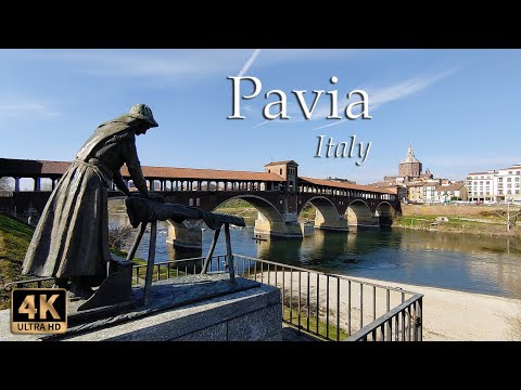 Pavia e la Certosa di Pavia - Italy Walking Tour