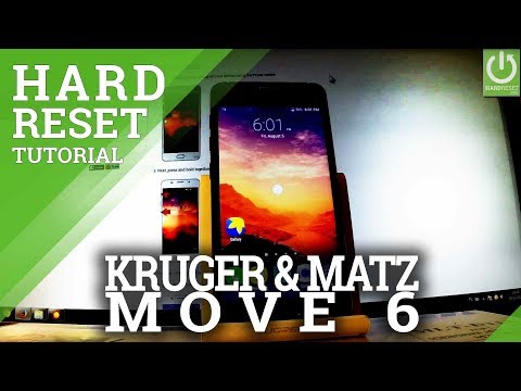 Hard Reset KRUGER & MATZ Move 6 KM0437 - Restore Settings / Delete  Data