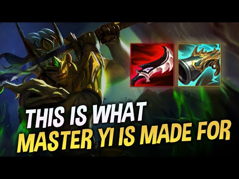 THIS IS WHAT MASTER YI WAS REALLY MADE FOR... - COWSEP