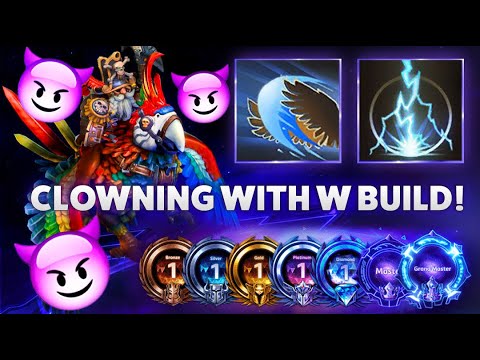Falstad Gust - CLOWNING WITH W BUILD!- Hardstuck Bronze 5 Adventures 2022