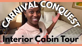 Carnival Conquest: Interior Cabin Tour (Cabin #8357)