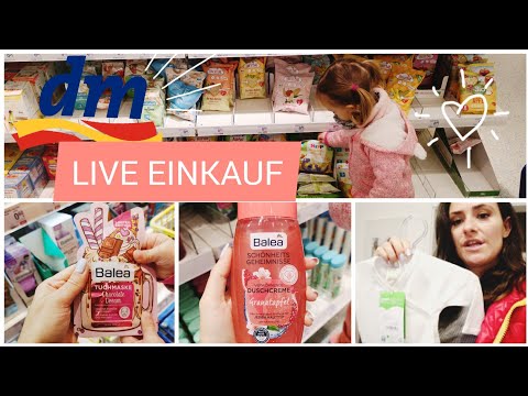 DM LIVE HAUL 🛒 Einkaufen mit mir | Melina würde am liebsten alles mitnehmen 😍 | Marytuga