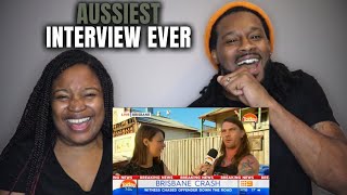 🇦🇺 American Couple Reacts to THE AUSSIEST INTERVIEW EVER! What a Legend!