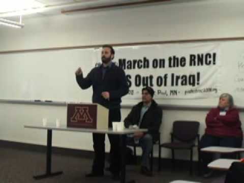 Thumbnail for ANSWER Chicago Coord. John Beacham, RNC Protest Press Conf.