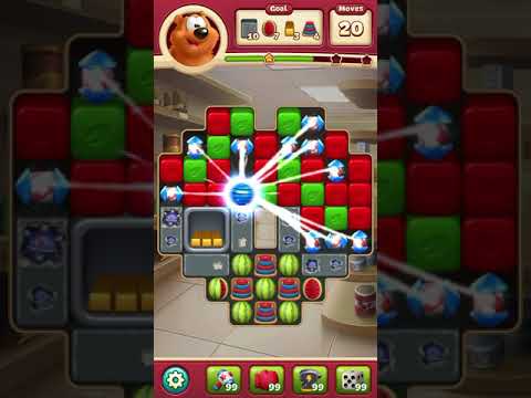 Toon Blast Level 3352 NO BOOSTERS - A S GAMING ✔️