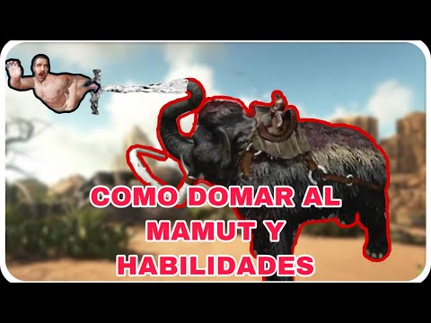Ark mobile/ COMO TAMEAR EL MAMUT/ MAS ABILIDADES 😱