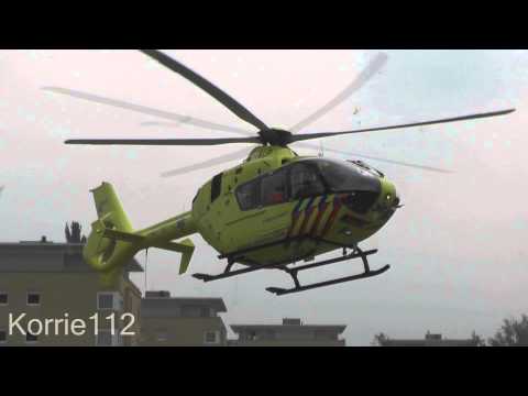 06-09-2014, Lifeliner 4 [PH-ELP] vertrekt vanaf de Dokkumer Admiraliteitsdagen naar MMT inzet Roden