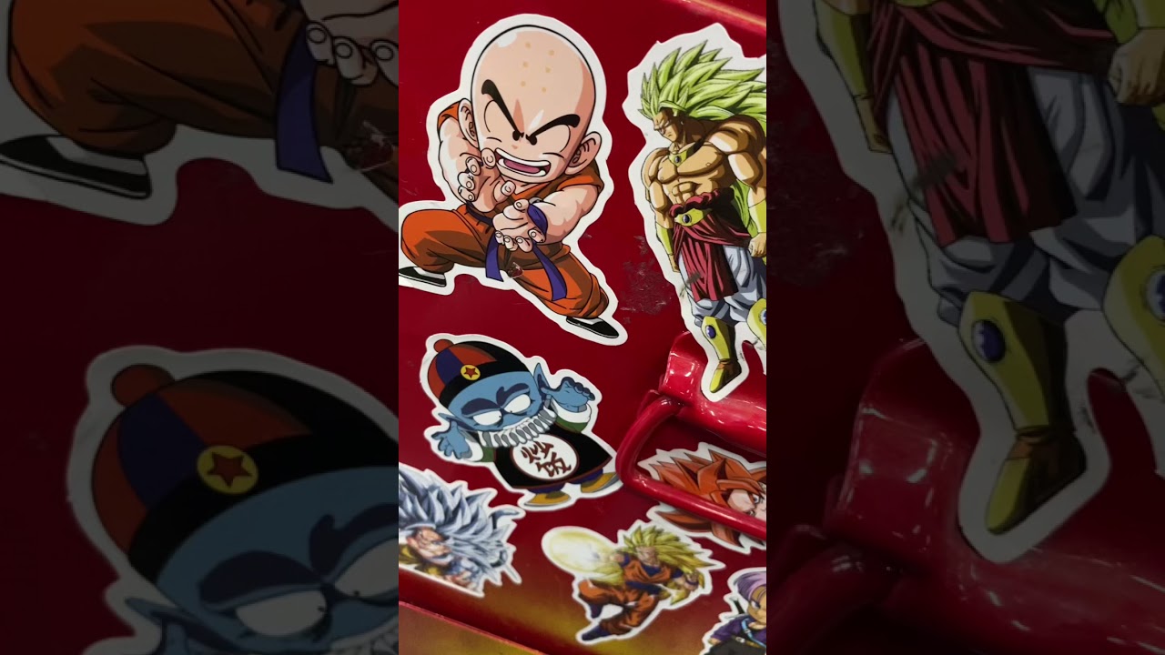 Dragon ball stickers #shorts #viral