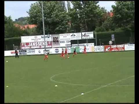 K. KONTICH F.C. - Women's warming up routine