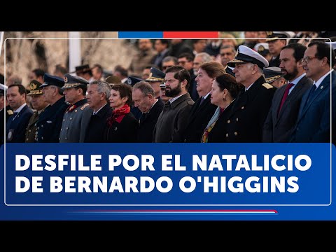 Chillán Viejo: desfile por el Natalicio N°246 de Bernardo O'Higgins