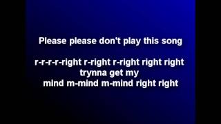 KiD Cudi - Don&#39;t Play This Song **LYRICS** [ Man On The Moon II ]