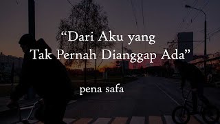 Download lagu Dari Aku yang Tak Pernah Dianggap Ada - Musikalisasi Puisi Pena mp3