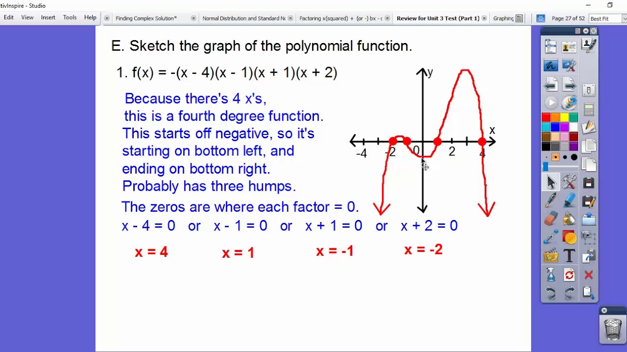 Review for Unit 3 Test (Part 1)